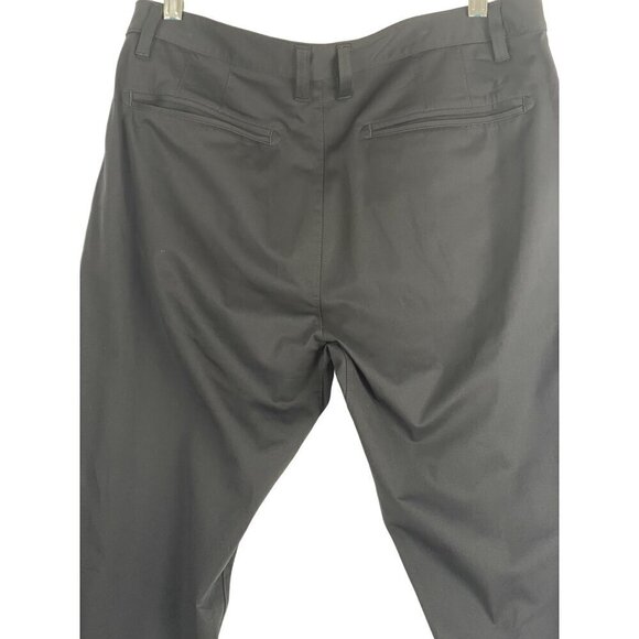 Rhône mens pants black 33 waist 32 inseam slim leg  soft stretch - Picture 7 of 11